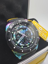 Retail $499.00 Invicta Speedway Men's 50mm Rainbow Iridescent Dial Chrono 69835 picture