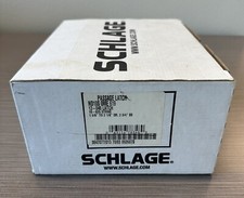 Schlage ND10S-OME-619 Grade-1 Heavy Duty Passage Set Satin Nickel Finish picture