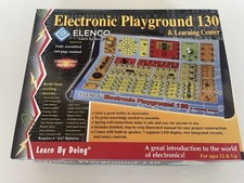 Elenco Electronic Playground 130 Learning Center EP-130 Vintage 1992 w/ Manuals picture
