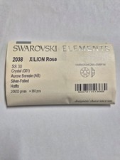 Swarovski  Hotfix Rhinestone SS30 Crystal AB  360 pcs picture