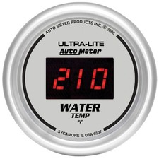 AutoMeter 6537 Ultra-Lite Water Temperature Gauge 0-340-DEG F 2-1/16