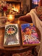 Two vintage romance paperbacks sold together: picture