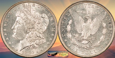 1880 O, Micro O, Morgan Silver Dollar, Uncirculated, Bright White, RRCA, C8572 picture