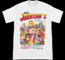 Big Johnson Vintage Funny Adult Humor Retro Novelty Graphic T-Shirt picture
