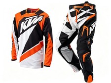 2025 New KTM Motocross Jersey & Pants Set Breathable Off-Road Riding Gear picture