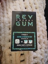 Rev Gum Caffeine Energy Gum | Extra Strength 100mg of Caffeine per Gem | picture