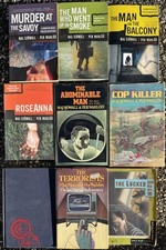 Lot 9 Maj Sjowall MARTIN BECK Mystery Terrorist Man on Balcony picture