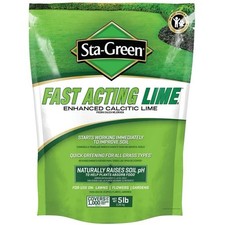 Sta-Green Fast Acting Enhanced Calcitic Lime Soil Amendment 5 lb Quick Greening picture