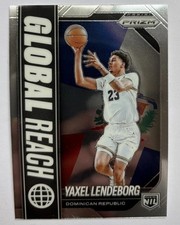 2025-26 Panini Prizm - Global Reach Yaxel Lendeborg #18 (RC) picture