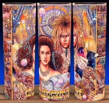 Labyrinth 80s Fantasy Movie Jareth and Sarah Williams Cup Mug Tumbler picture