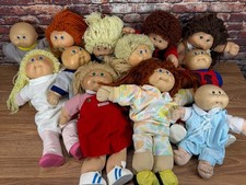 Mixed lot 12 Cabbage Patch Dolls W/ Clothes - Need TLC Poor Condition Project picture