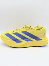 Adidas Men's Adizero Evo SL Running Size 10.5 Yellow Royal Blue |KK3673| picture