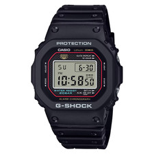 Casio G-Shock Digital 5000 Series Black Stainless Steel Watch DW5000R-1A picture