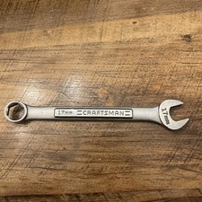 Craftsman 6 point 17mm combination wrench made in USA VA 42874 6pt picture