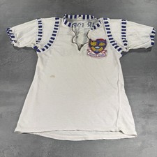 Vintage 50s WW2 Air Force Jersey Shirt Gripper Zipper Thrashed Paper Thin GRAIL picture