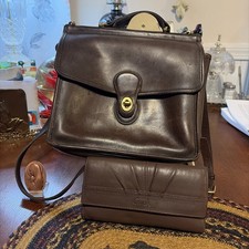 Authentic Coach Willis bag serial number stamped inside- beautiful bag w/wallet picture
