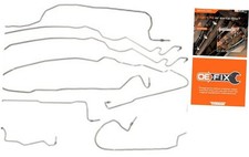 Stainless Brake Line Kit for Silverado Sierra 2500 3500 03-07 picture