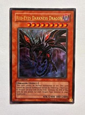Yu-Gi-Oh Red-Eyes Darkness Dragon SD1-EN001 Ultra Rare 1st Edition NM picture