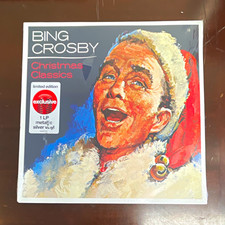Bing Crosby Christmas Classics LP Silver Colored Vinyl Limited Exclusive picture
