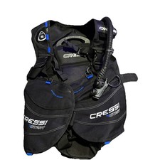 Cressi Start Buoyancy Compensator Device BCD Size M Black Scuba Diving Vest picture