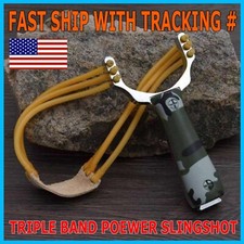 Slingshot CAMOUFLAGE High Velocity Powerful Catapult Hunt Sling Shot Outdoors picture