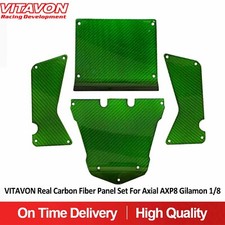 Vitavon Real carbon Fiber Panel Set Body For Axial AXP8 Gilamon 1/8 picture