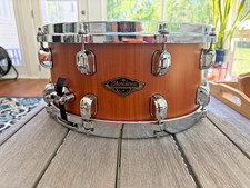 TAMA Starclassic Walnut/Birch Snare Drum With Cedar Outer Ply - 14 x 6.5 in. picture