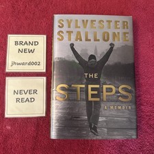 The Steps: A Memoir by Sylvester Stallone (2026, Hardcover) Brand New picture