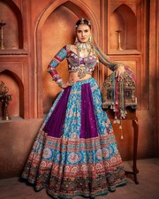 Bollywood Party Lehenga Choli Indian Designer Wear Wedding Bridal Ethnic Eid picture