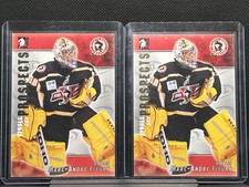 (2) 2004-05 ITG Heroes and Prospects Marc-Andre Fleury #120 Rookie RC Penguins picture