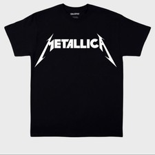 Metallica Classic  Logo  Rock Metal Tee Shirt New picture