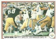1983 Fleer Team Action #70 Super Bowl XIV SBXIV picture