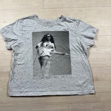 H.E.R. Back of My Mind Graphic T-Shirt Gray Cotton Concert Tee XL picture