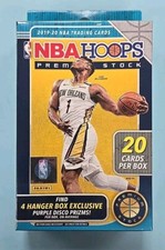 2019/20 NBA Hoops Premium Stock Basketball Factory Sealed Hanger Box Disco Prizm picture