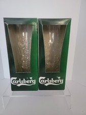 Carlsberg 0.5 L Beer Glass New in Box Collectors picture