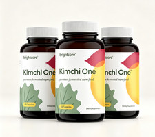 1-3x Brightcore Nutrition One Kimchi Kimchi Powder Capsules Probiotics Enzymes picture