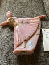 Fenton Rosebuds on Rosalene L.E. #522 Ballerina Natalie 5270WA Signed  picture