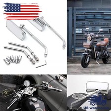 Fit Suzuki Boulevard C109 C50 C90 M90 M50 M109 S40 Chrome Motorcycle Mirror 10MM picture
