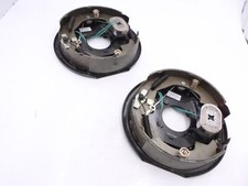 Pair Of AxleTek Electric Brake Assembly Self Adjusting 10