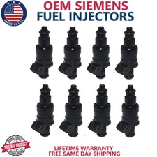 NEW OEM 8x Siemens Fuel Injectors 1992-1995 Dodge Dakota B3500 5.2 V8 53030262 picture