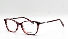 NEW ELLEN TRACY SICILY WINE LAMINATE AUTHENTIC EYEGLASSES 50-16 picture