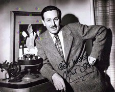 Walt Disney Autographed Signed 8x10 Photo Reprint picture