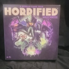 Horrified World of Monsters Board Game Monsters Theme 1-5 Players Ages 10+ picture