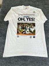 Atlanta Braves Mens T-Shirt White Fruit Of The Loom Graphic VTG NWT SIZE XL picture