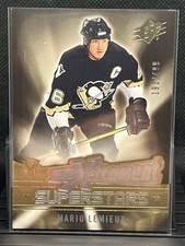 2005-06 SPx - Spxcitement Superstars Mario Lemieux #XS-ML 191/499 Penguins picture