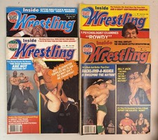 Vintage Inside Wrestling Magazine Lot 4 Dec 84 March June Sept 85 Hogan Piper picture