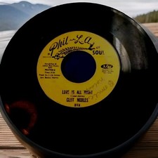 Cliff Nobles  45 Record Love Is All Right   The Horse   Northern Soul  1968  VG+ picture