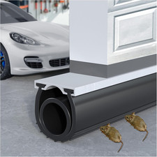 Premium Garage Door Bottom Seal - 10ft Weatherproof EPDM Rubber, Easy Install, B picture