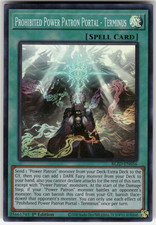 Prohibited Power Patron - Term - BLZD-EN056 - Super Rare - Blazing Dominion-NM/M picture