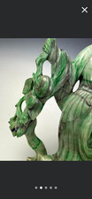 Vintage Chinese Jadeite carved Immortal picture